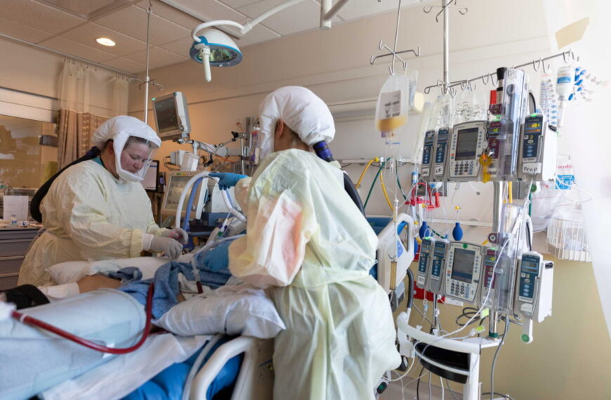 Hospitals run low on nurses as they get swamped with COVID-19