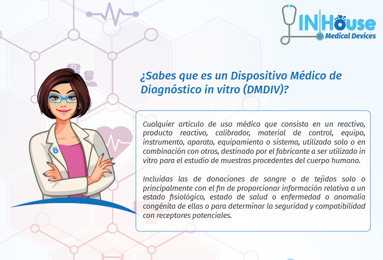 ¿Conoces la definición que el Reglamento de Control Nacional de Artículos y Elementos de uso Médico para los Dispositivos Médicos de Diagnóstico In Vitro?