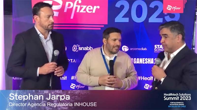 Stephan Jarpa en Healthtech Summit 2023